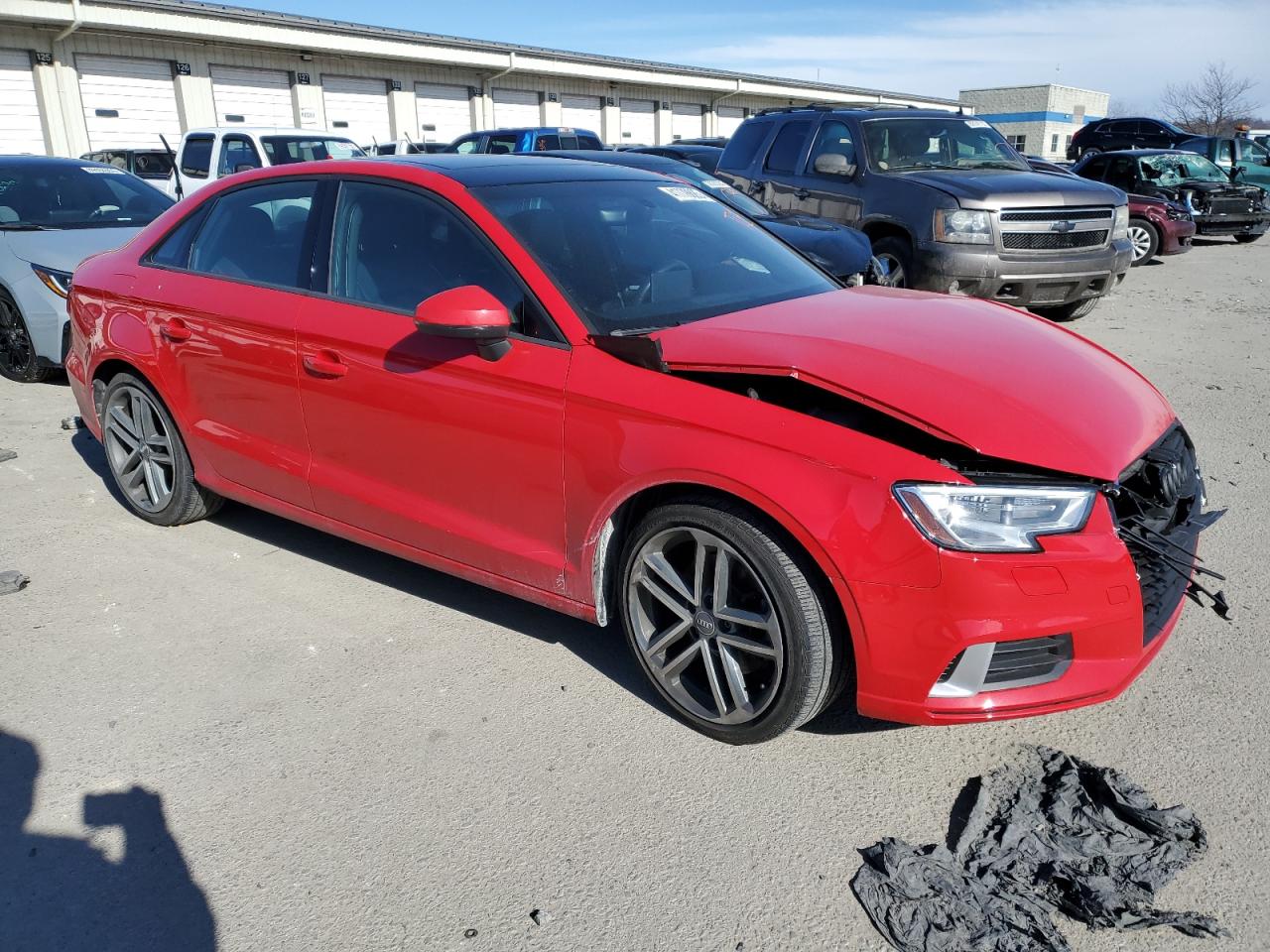 2017 Audi A3 Premium Red vin: WAUB8GFF8H1062867