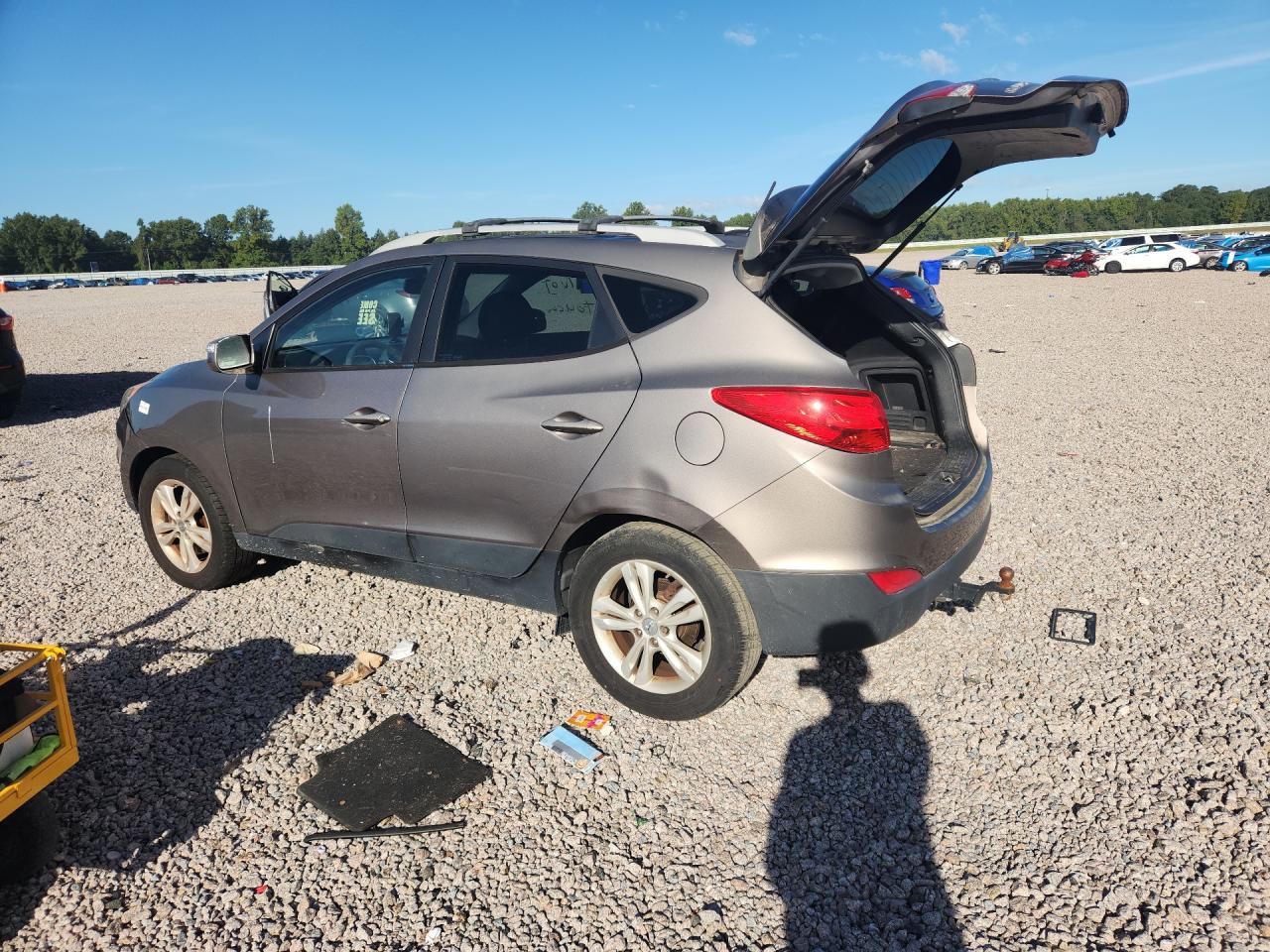 2012 Hyundai Tucson Gls Серебряный vin: KM8JU3AC2CU375853