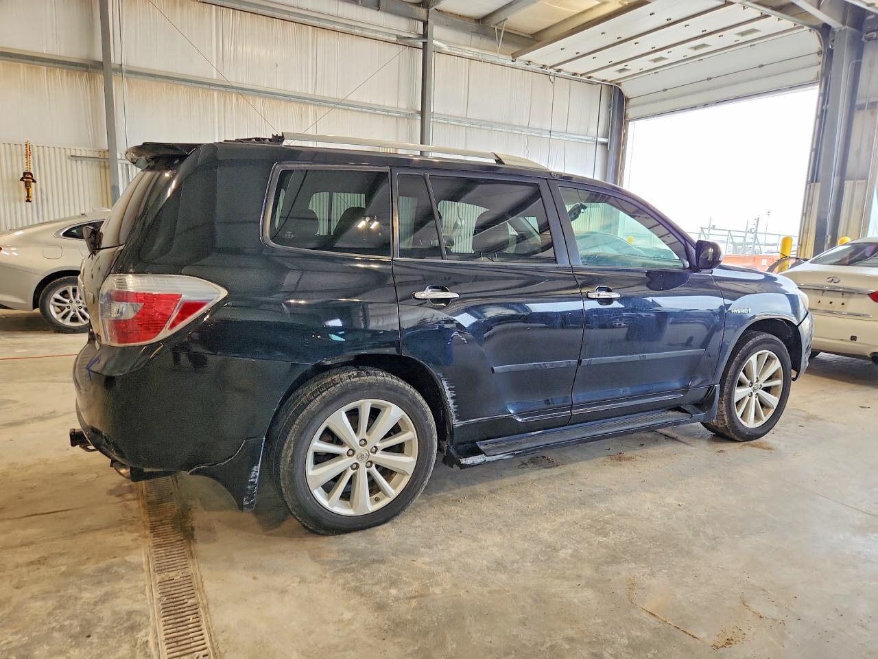 2010 Toyota Highlander Hybrid Limited Black vin: JTEJW3EH4A2040974