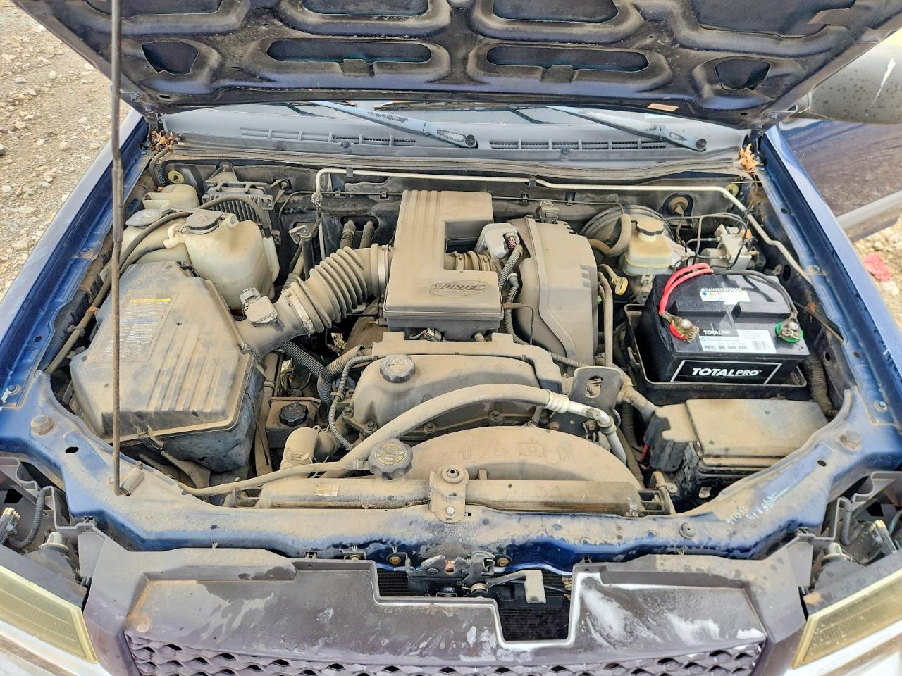 2004 Chevrolet Colorado Blue vin: 1GCDS136748172003