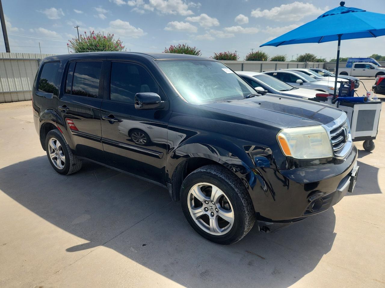 2013 Honda Pilot Ex Black vin: 5FNYF4H41DB026226