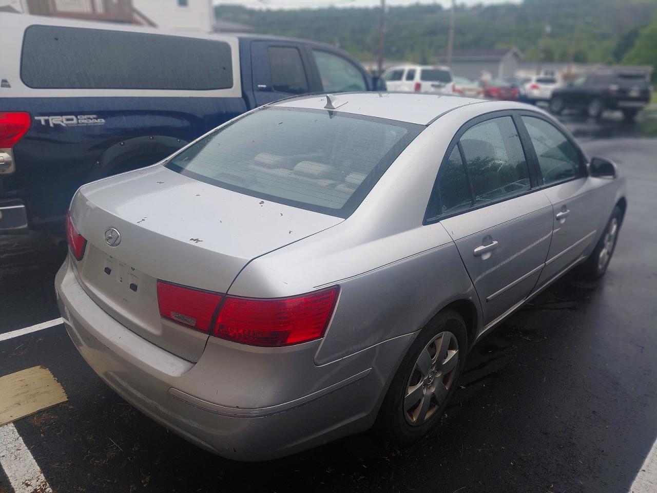 2009 Hyundai Sonata Gls Silver vin: 5NPET46C09H536002