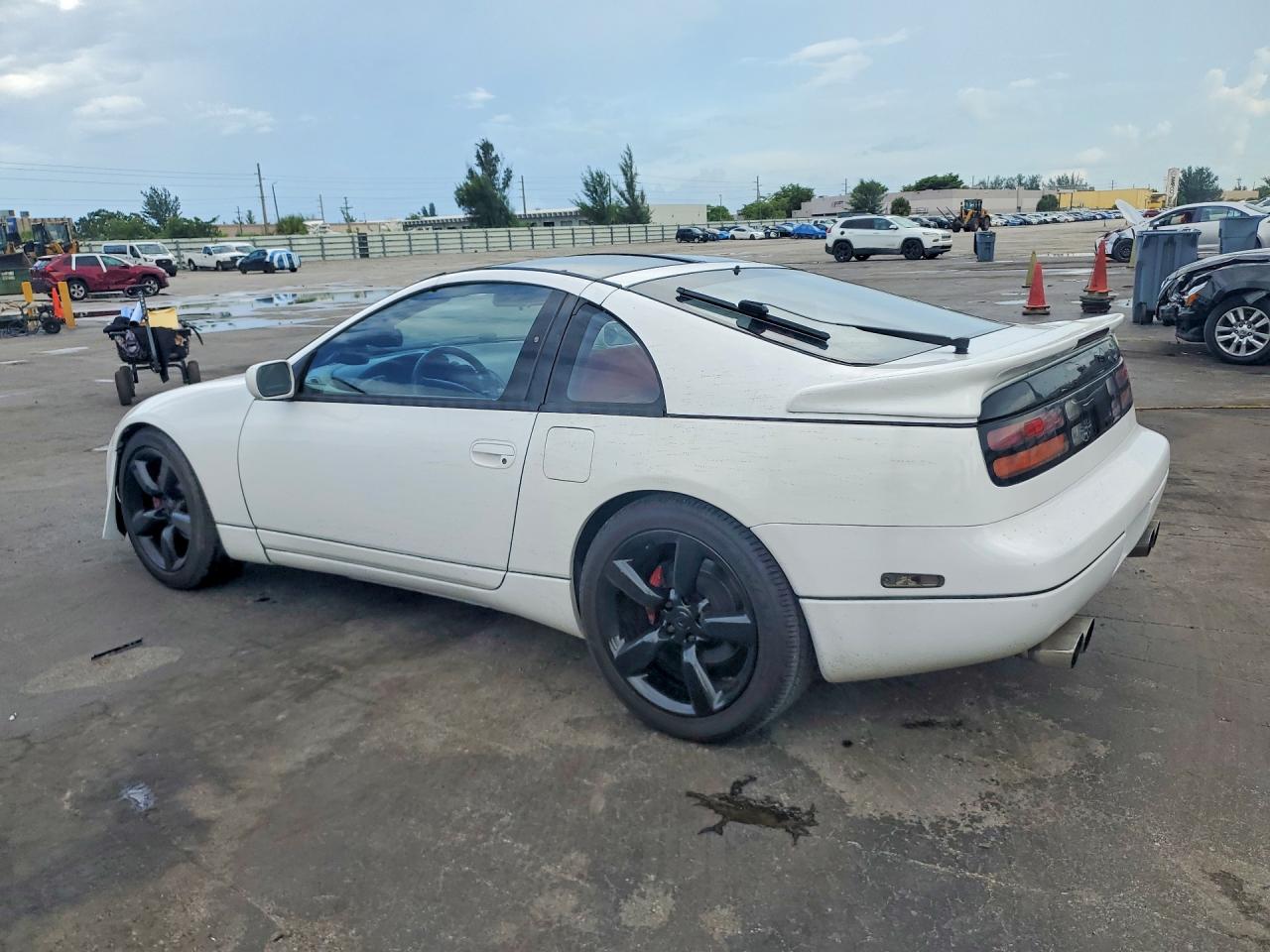1991 Nissan 300zx Turbo White vin: JN1CZ24H6MX504468