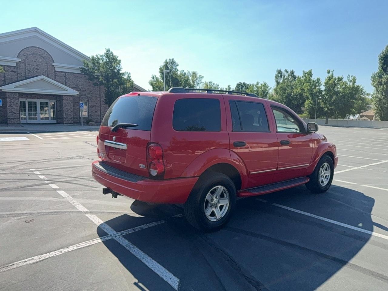 2005 Dodge Durango Limited Red vin: 1D4HB58D65F535116