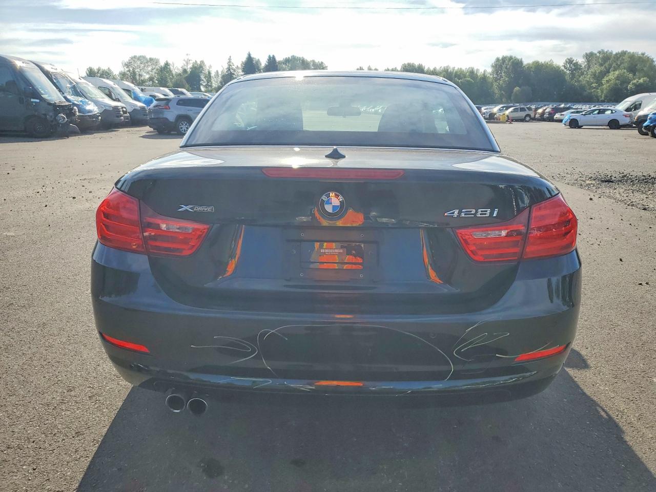 2015 Bmw 428 Xi Sulev Black vin: WBA3T1C50FP820495