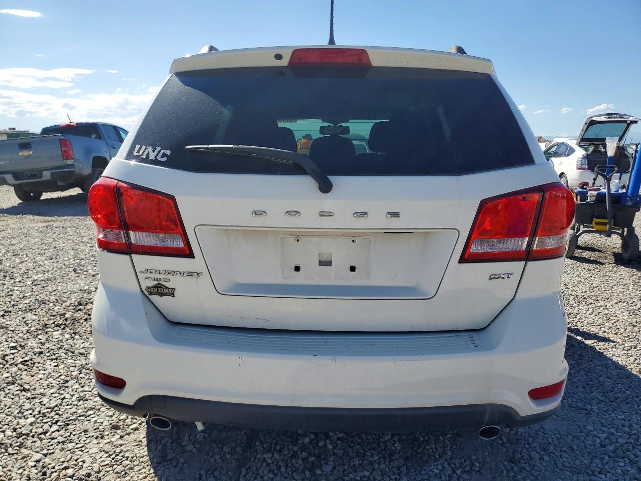 2014 Dodge Journey Sxt White vin: 3C4PDDBG9ET164541