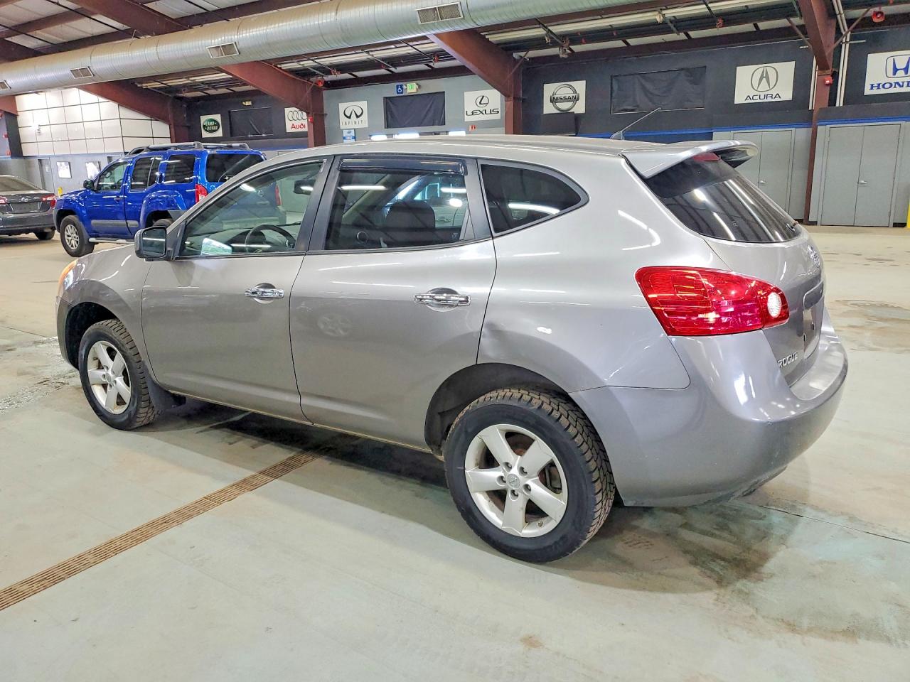 2010 Nissan Rogue S Gray vin: JN8AS5MV5AW142347