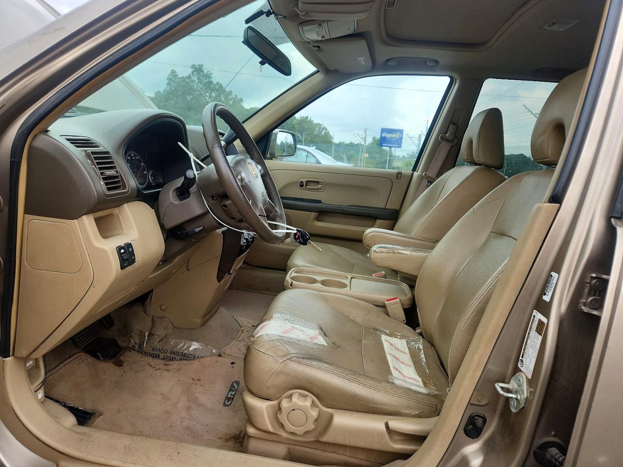 2006 Honda Cr-v Se Gold vin: SHSRD78976U422258