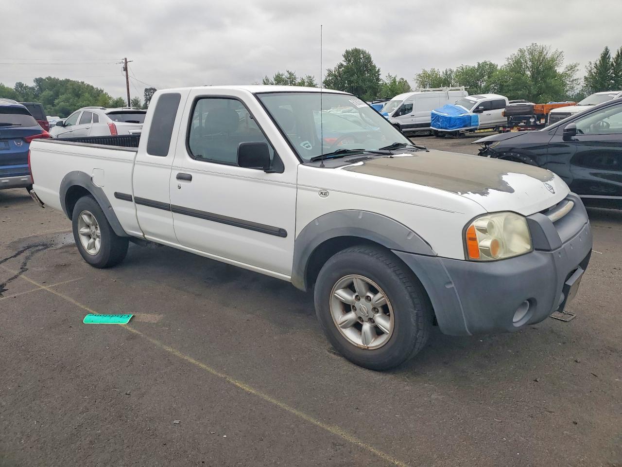 2002 Nissan Frontier Standard White vin: 1N6DD26S52C336526