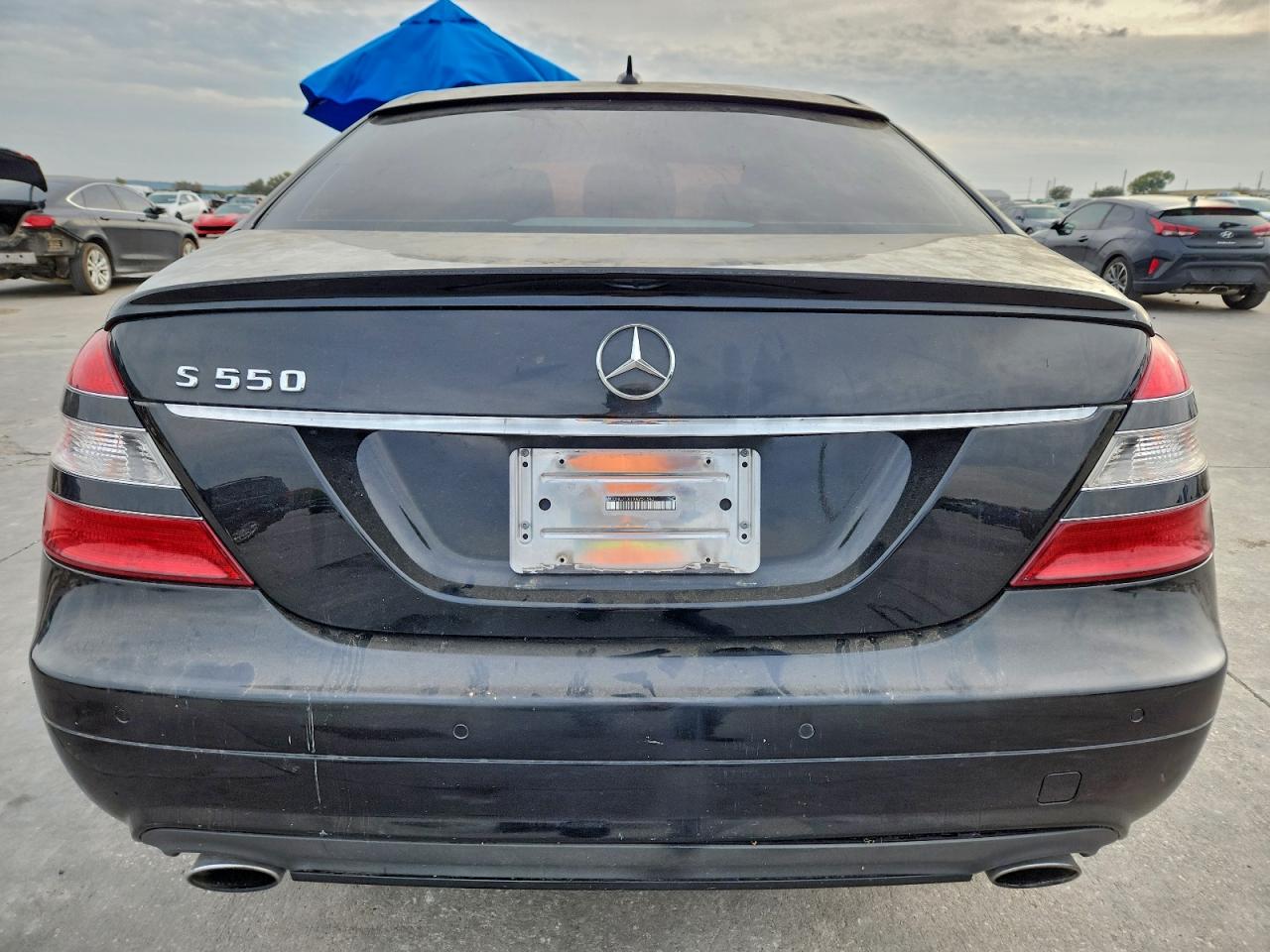 2009 Mercedes-benz S 550 Черный vin: WDDNG71X19A251645