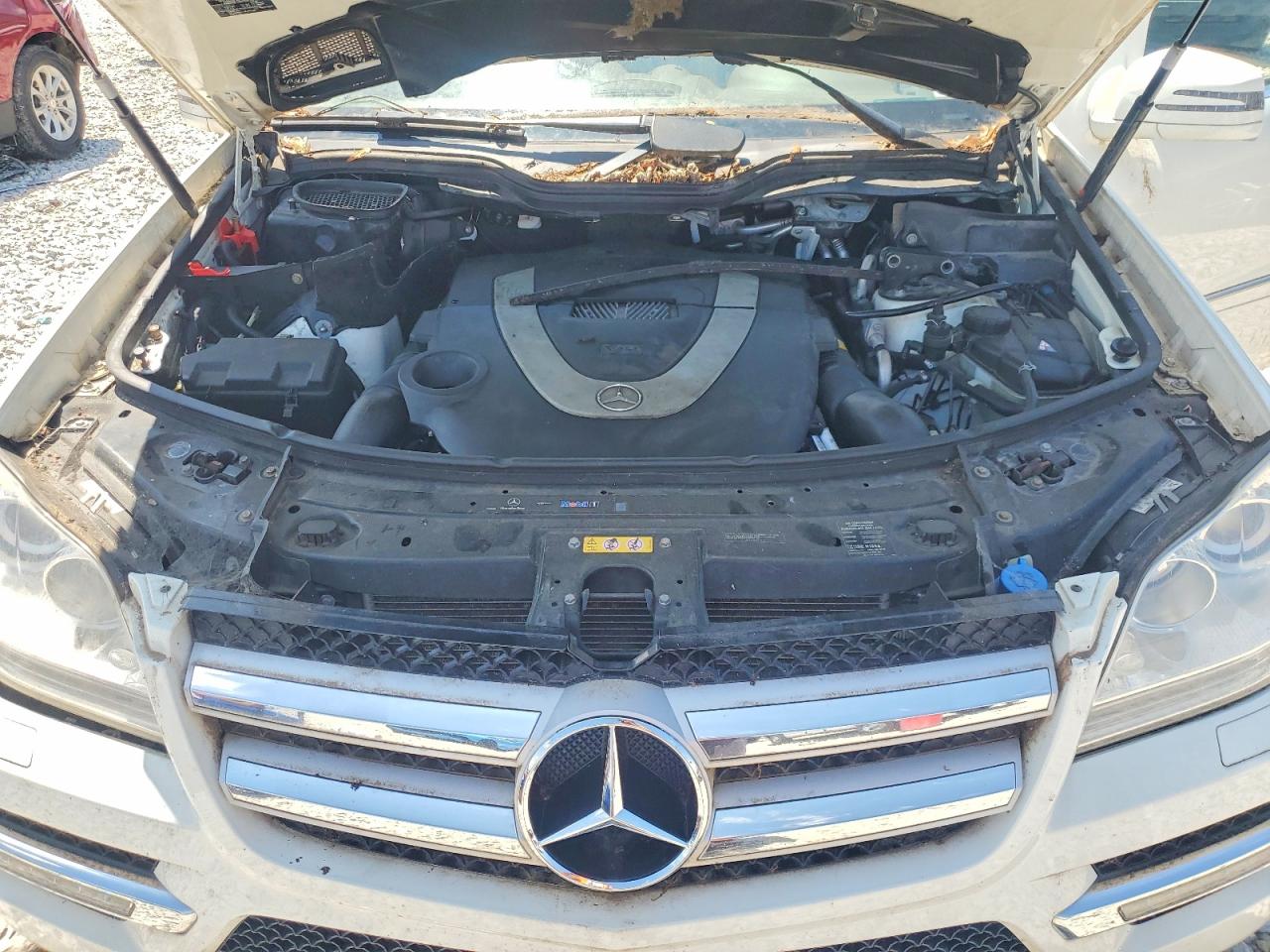 2012 Mercedes-benz Gl 450 4matic White vin: 4JGBF7BE3CA794656