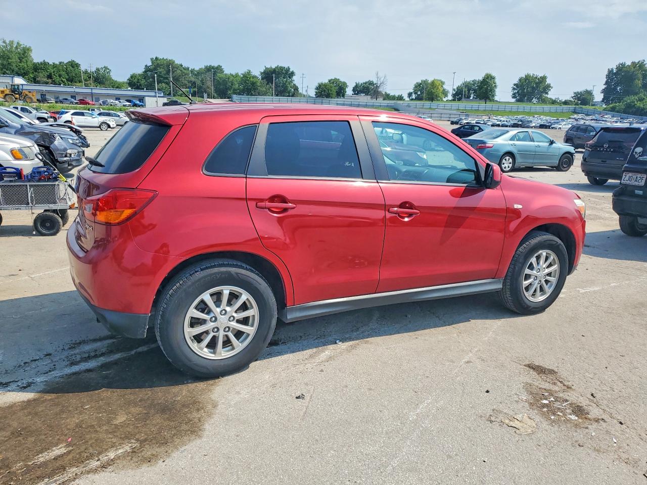 2013 Mitsubishi Rvr Se Red vin: 4A4AJ3AU5DE607064