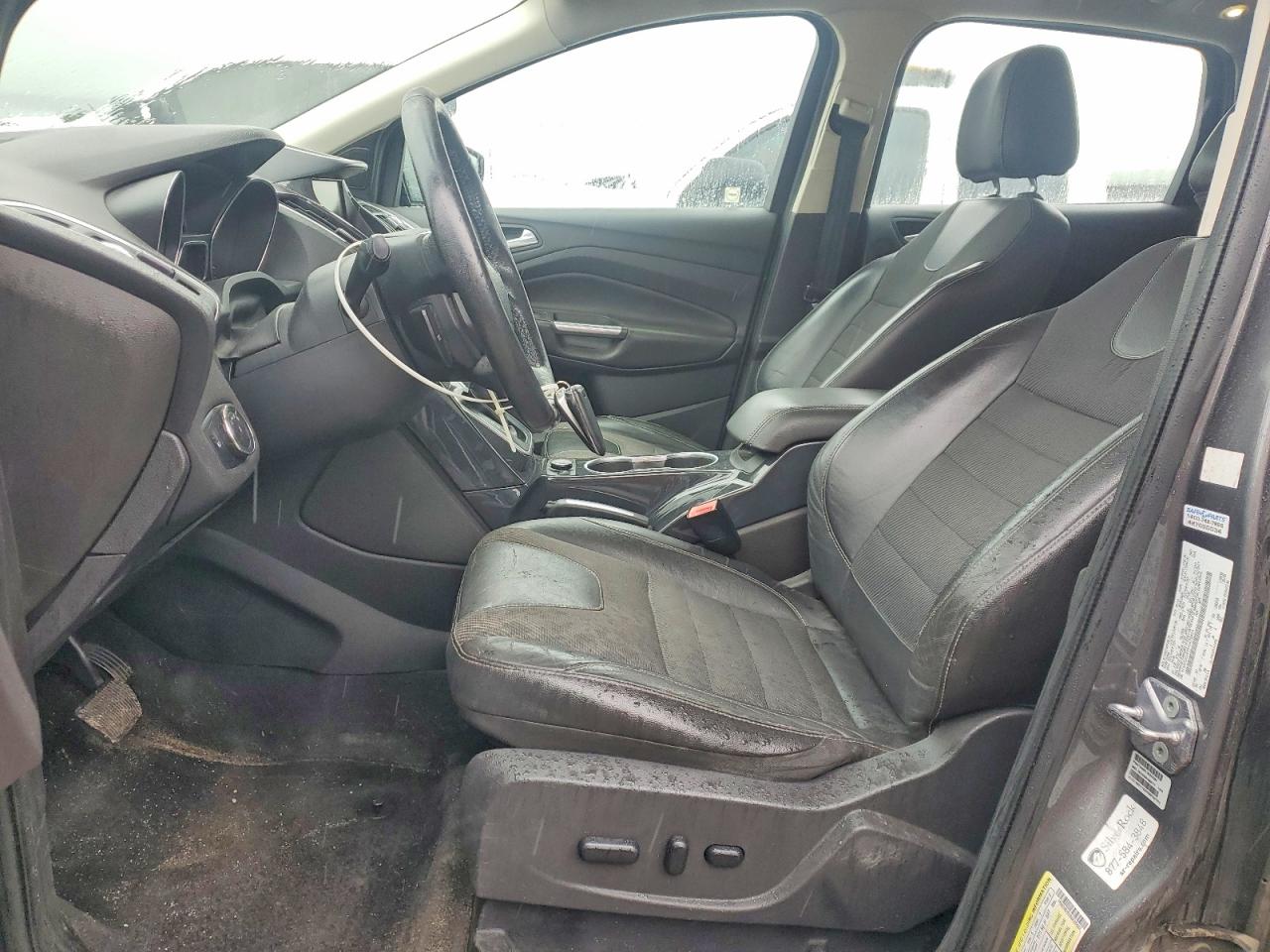 2013 Ford Escape Titanium Серый vin: 1FMCU0J91DUA70423