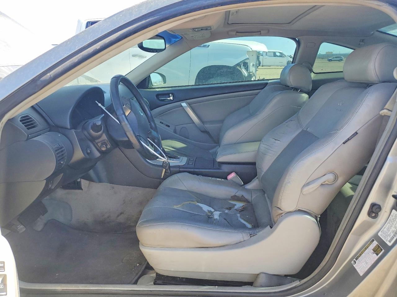 2005 Infiniti G35 Base Gray vin: JNKCV54E35M411523
