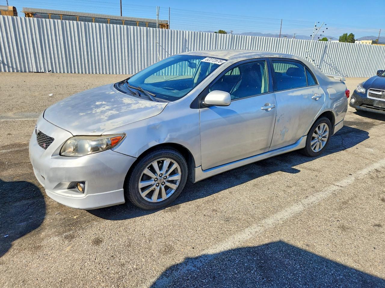 2010 Toyota Corolla S Silver vin: 1NXBU4EE8AZ239228