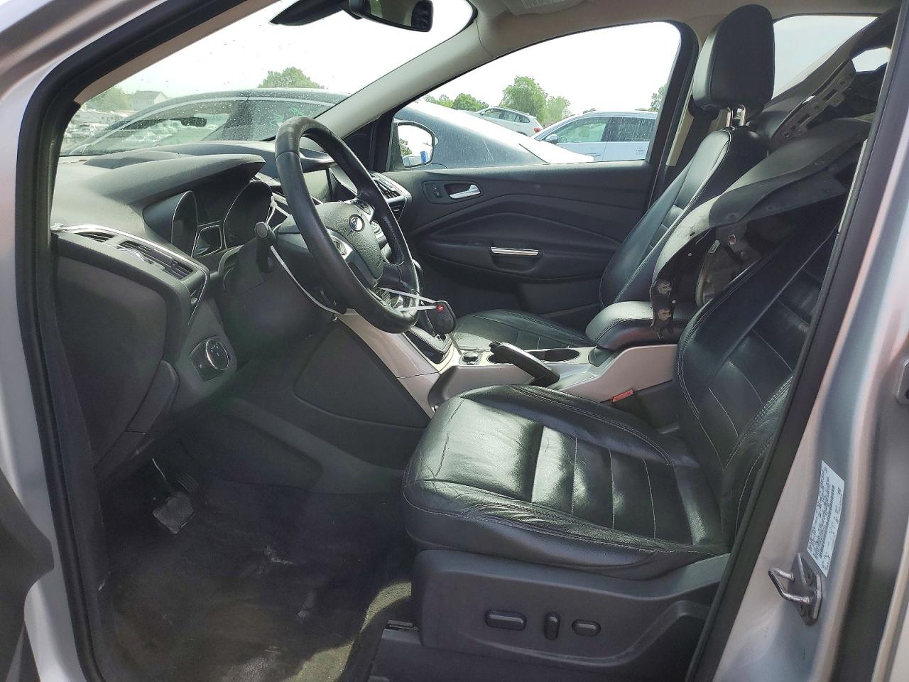 2013 Ford Escape Sel Silver vin: 1FMCU9H93DUA25218