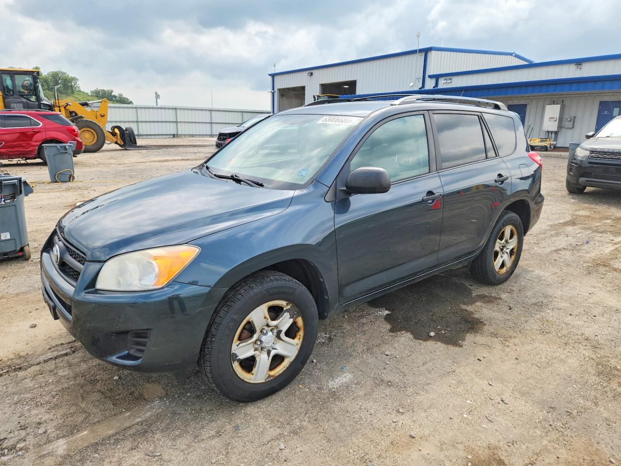 2009 Toyota Rav4 Base Blue vin: 2T3BF33V09W017986