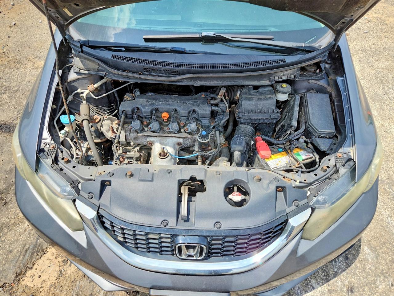 2013 Honda Civic Ex Silver vin: 19XFB2F8XDE031248