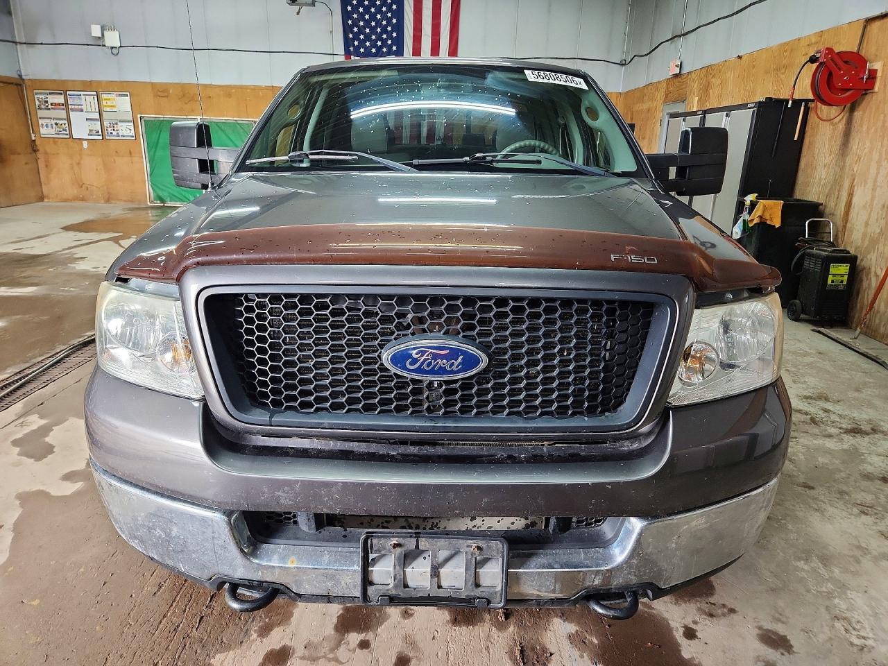2005 Ford F150 Supercrew Gray vin: 1FTPW145X5KE90094