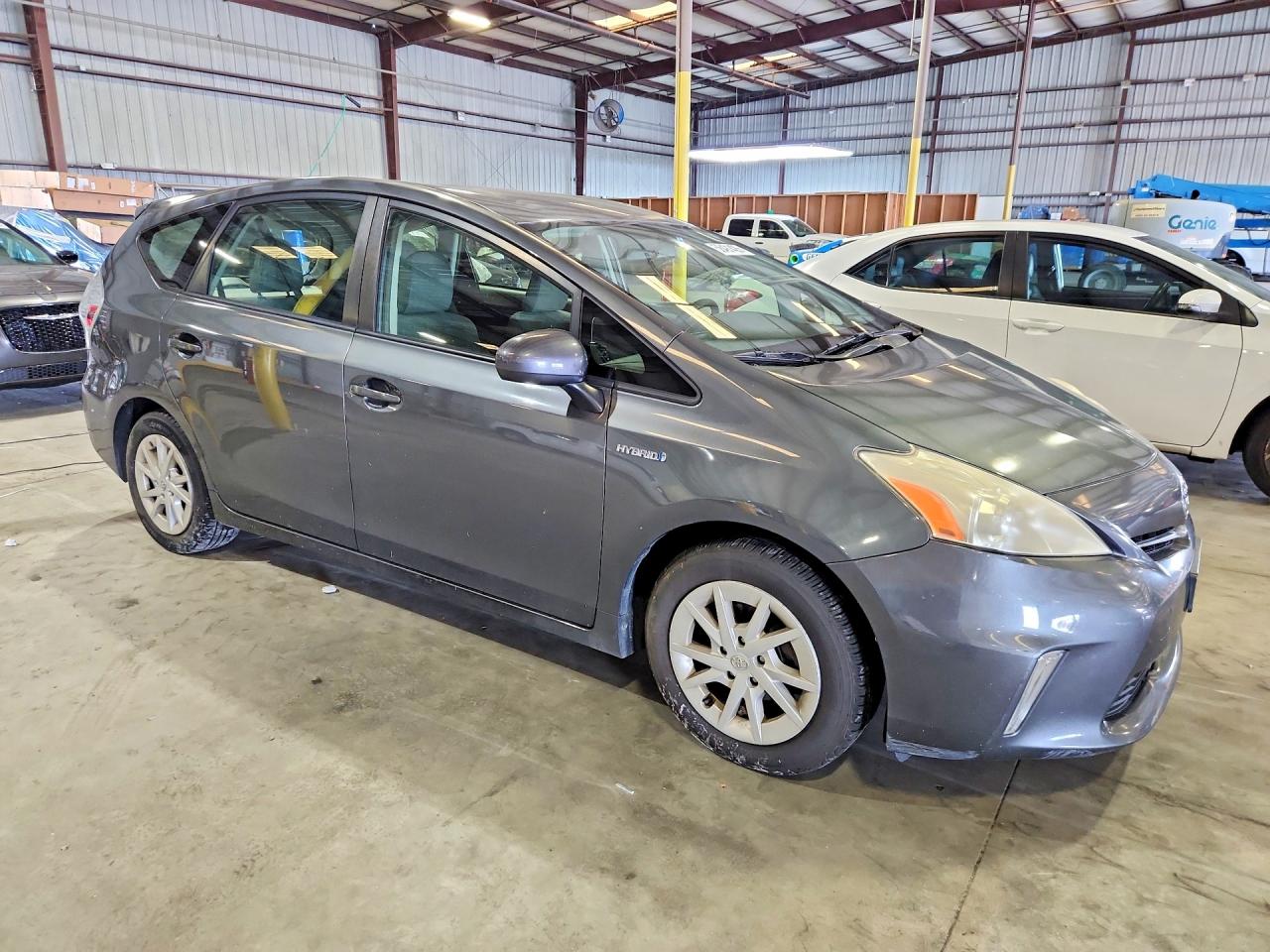 2013 Toyota Prius V Three Gray vin: JTDZN3EU9D3221395