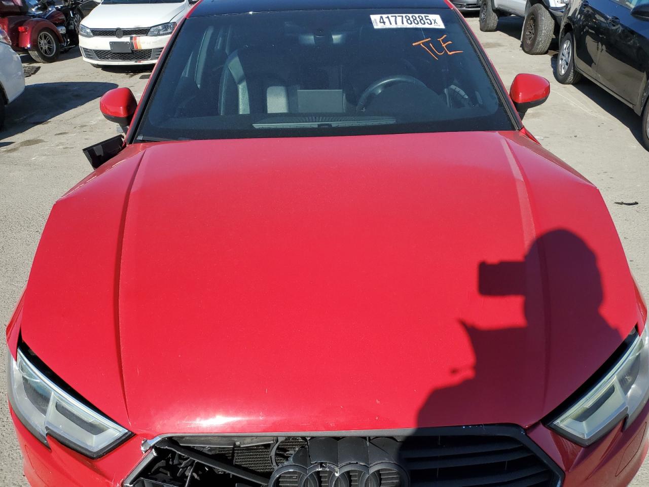 2017 Audi A3 Premium Red vin: WAUB8GFF8H1062867