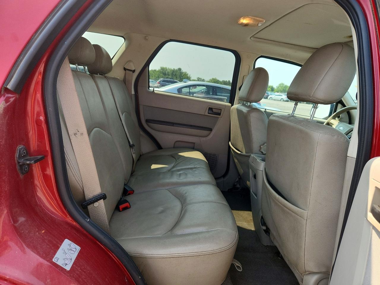 2011 Ford Escape Xlt Red vin: 1FMCU9DG9BKA73304