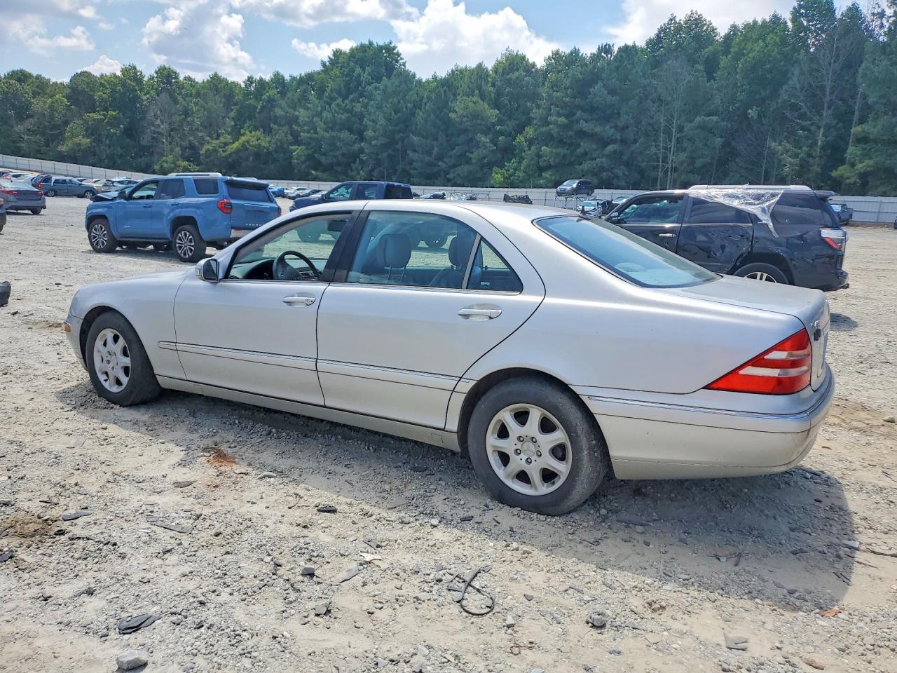 2000 Mercedes-benz S 430 Silver vin: WDBNG70JXYA116314