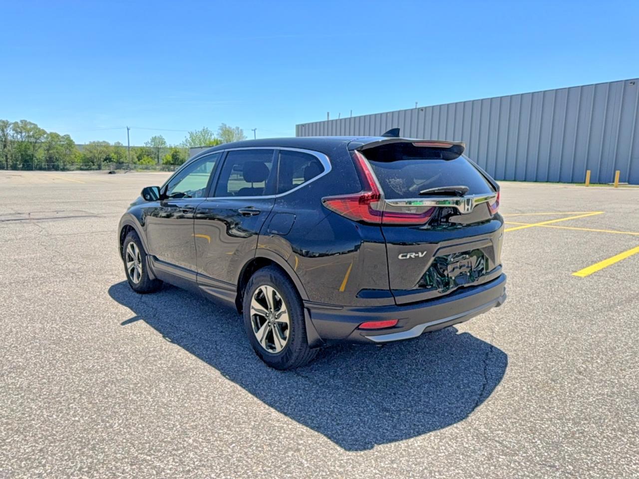 2020 Honda Cr-v Lx Black vin: 2HKRW1H22LH001692