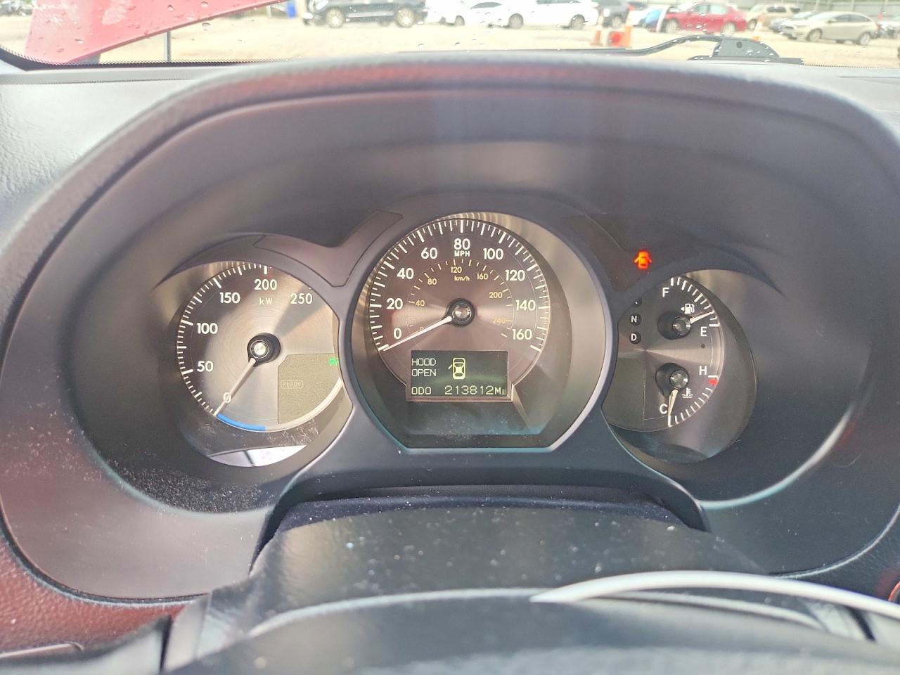 2007 Lexus Gs 450h Red vin: JTHBC96S375006707