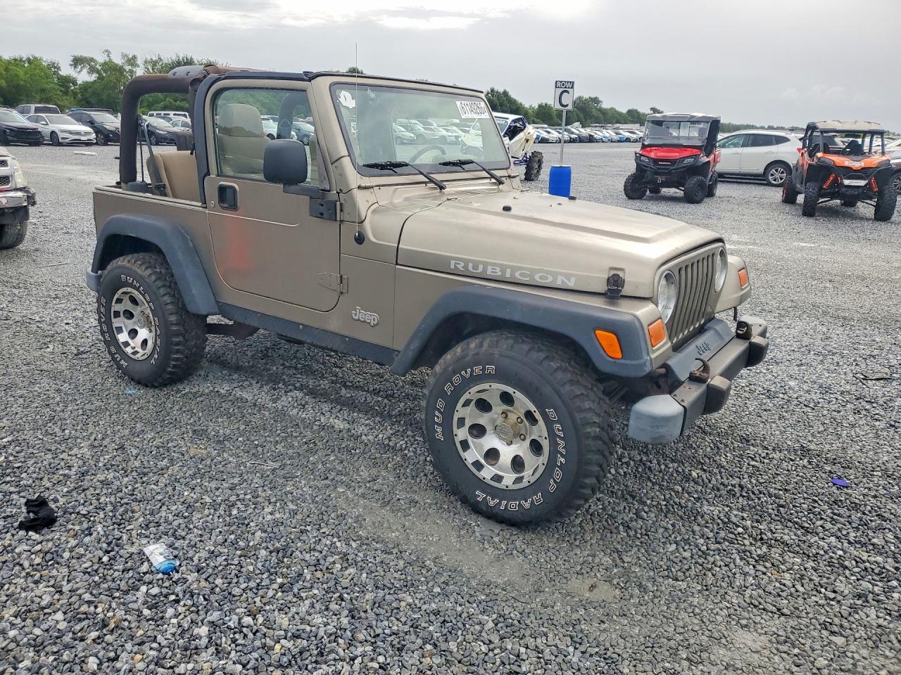 2006 Jeep Wrangler / Tj Rubicon Gold vin: 1J4FA69S26P702944