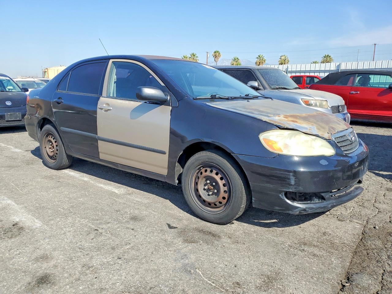 2005 Toyota Corolla Ce Black vin: 1NXBR32E75Z398389