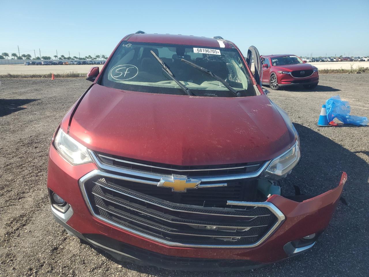 2018 Chevrolet Traverse Lt Красный vin: 1GNERGKW6JJ281018