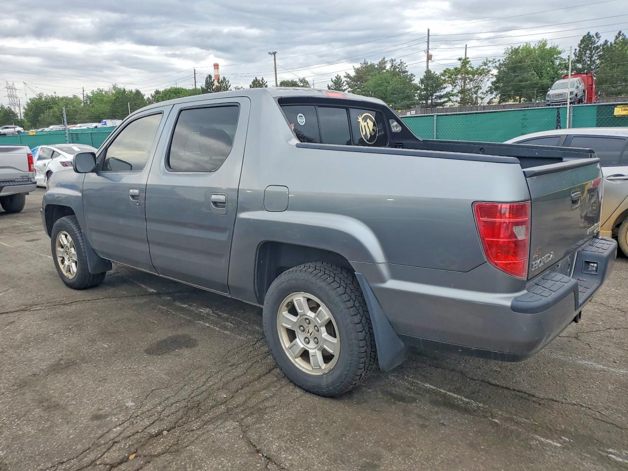2009 Honda Ridgeline Rts Gray vin: 5FPYK16409B107729