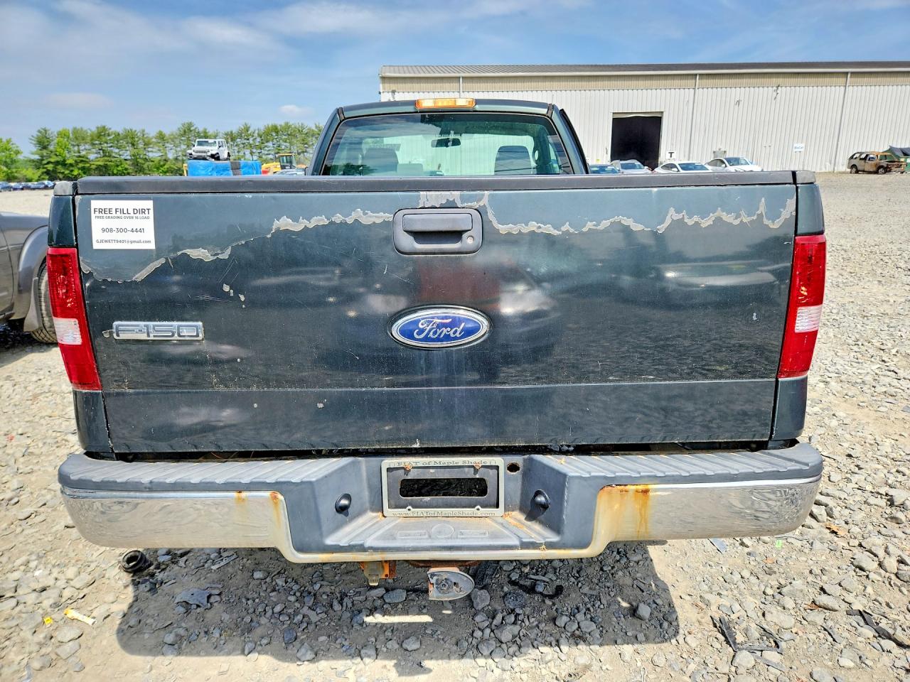 2005 Ford F150 Green vin: 1FTRF14WX5NA56144