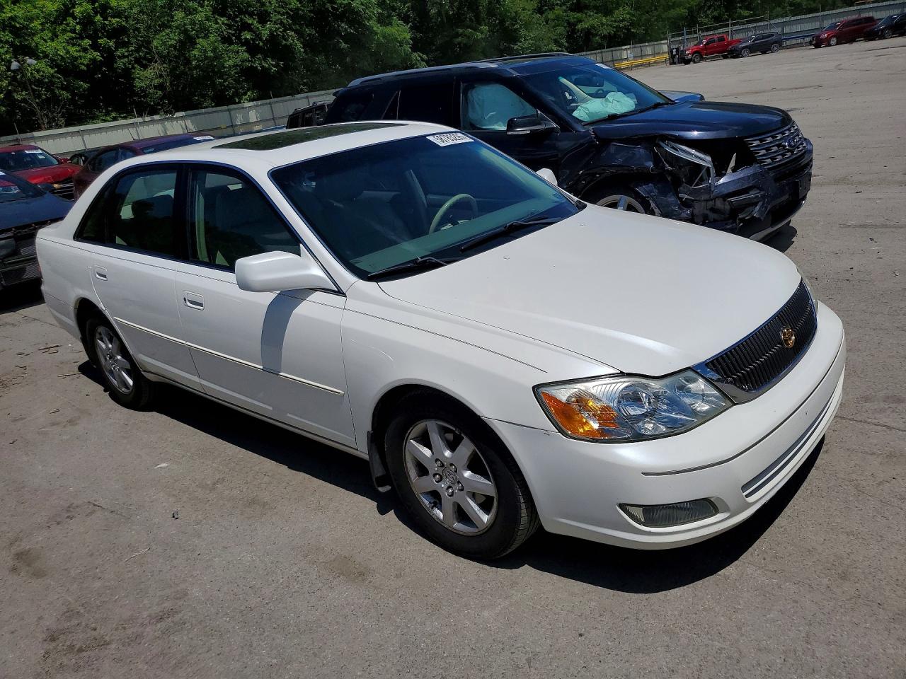 2002 Toyota Avalon Xls Белый vin: 4T1BF28B62U244851