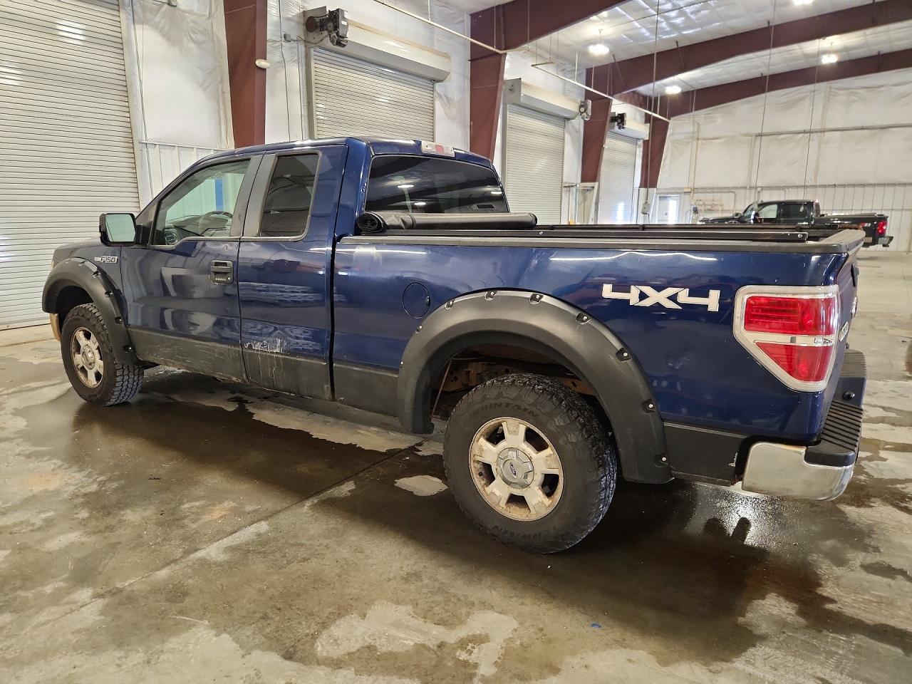 2010 Ford F150 Super Cab Blue vin: 1FTFX1EV4AFB90738
