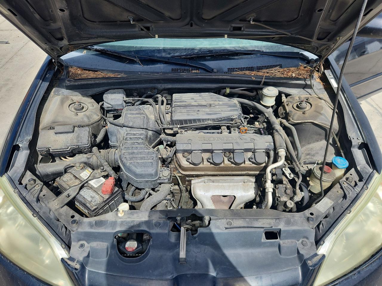 2005 Honda Civic Lx Black vin: 2HGES16505H520258