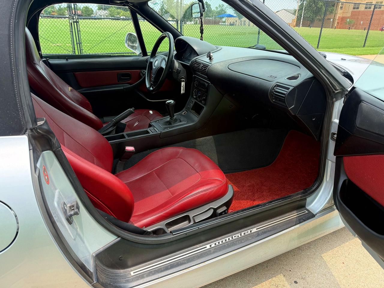 1997 Bmw Z3 Roadstr Silver vin: WBACH71070LA33590