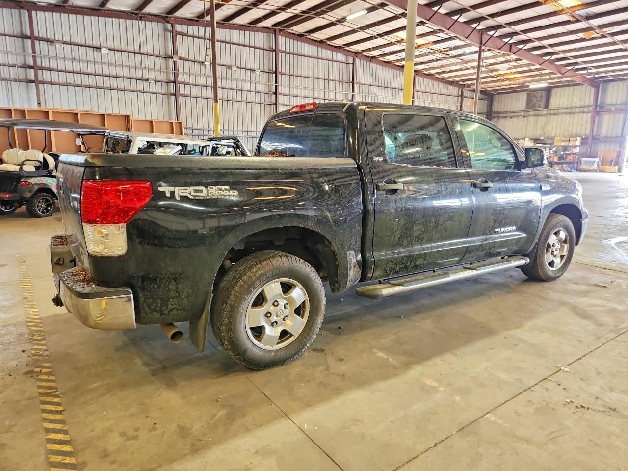 2010 Toyota Tundra Crewmax Sr5 Black vin: 5TFEY5F16AX088864