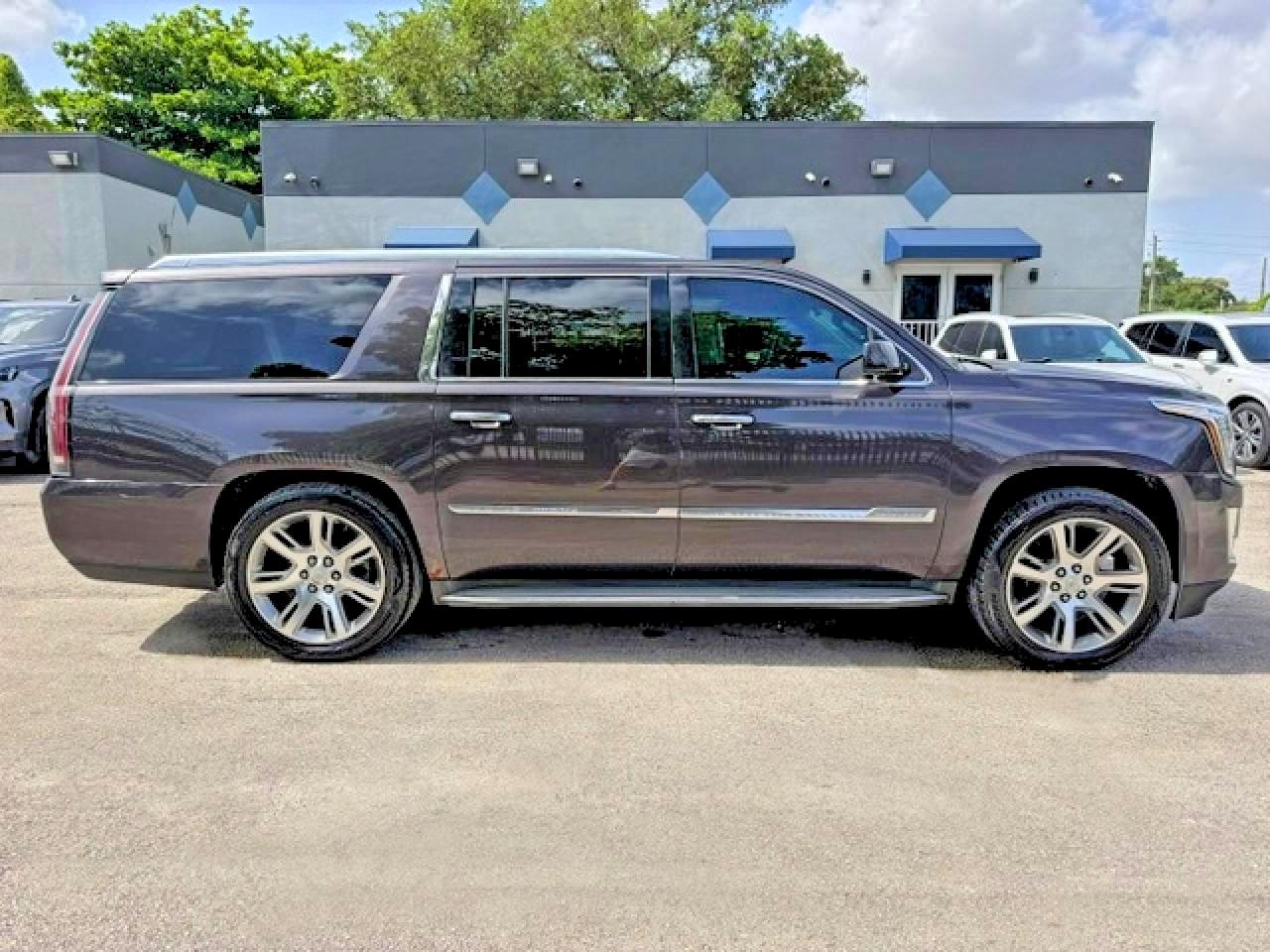 2015 Cadillac Escalade Esv Luxury Gray vin: 1GYS4HKJXFR170768