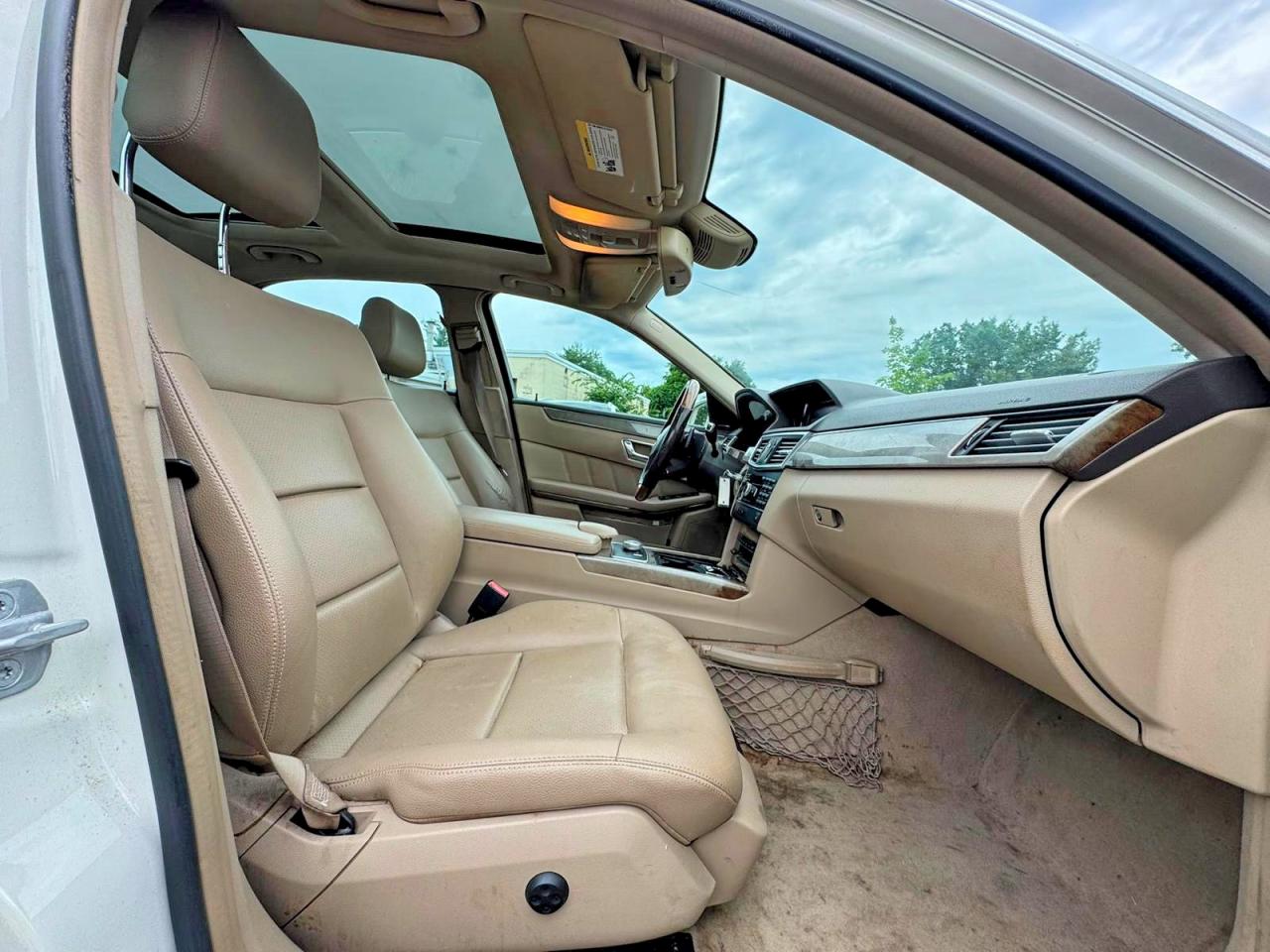 2011 Mercedes-benz E 350 4matic White vin: WDDHF8HB7BA349889