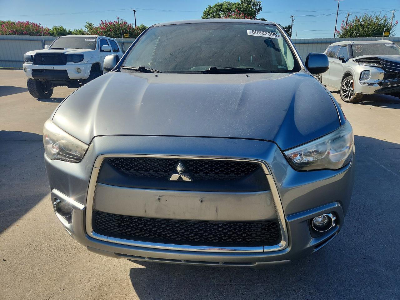 2012 Mitsubishi Outlander Sport Se Silver vin: JA4AR4AU2CZ004872