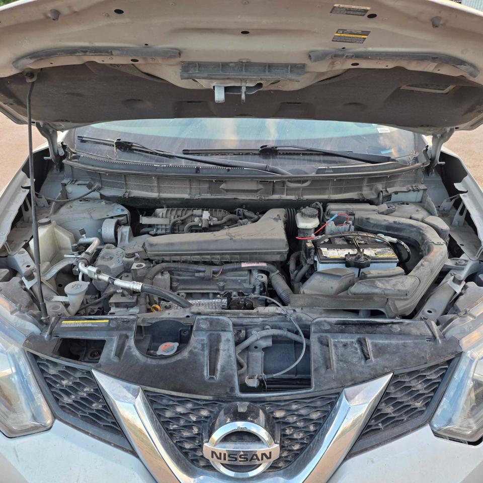 2015 Nissan Rogue Sl Silver vin: 5N1AT2MV9FC862097
