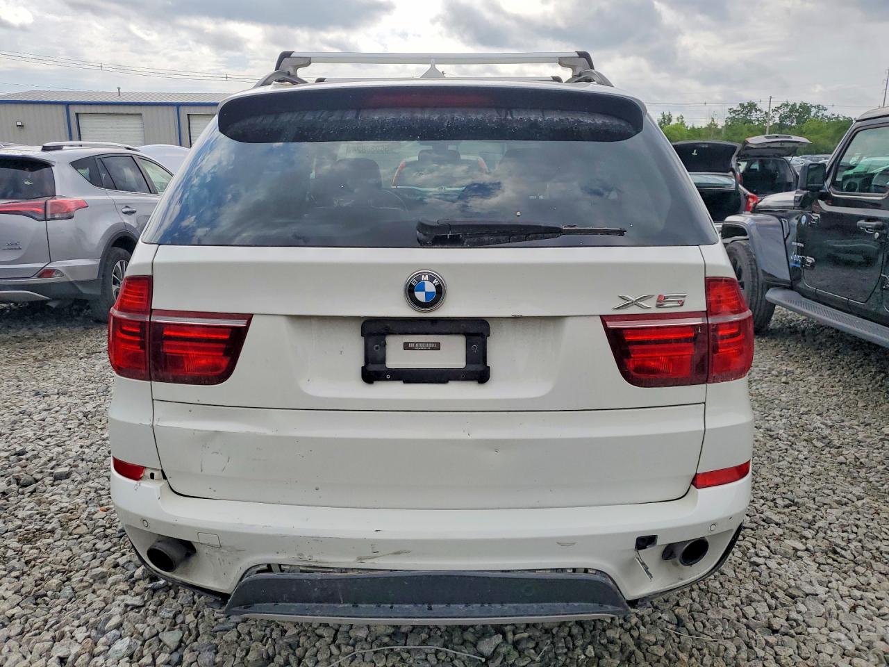2013 Bmw X5 Xdrive35i White vin: 5UXZV4C54D0B17479