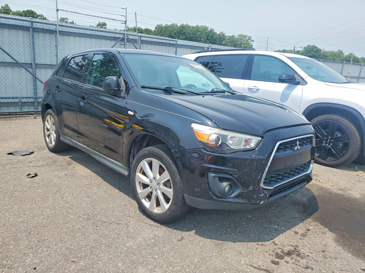 2015 Mitsubishi Outlander Sport Es Black vin: 4A4AP3AU1FE056097