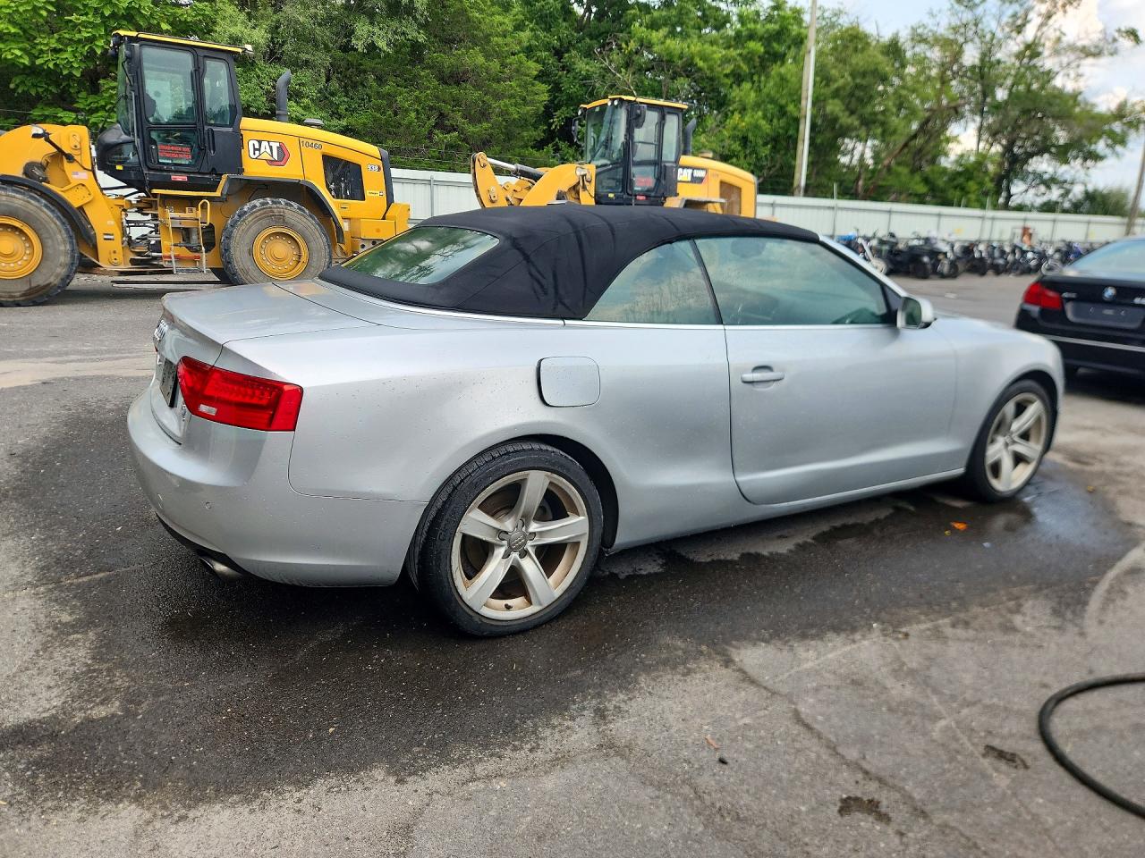 2014 Audi A5 Premium Plus Silver vin: WAULFAFH6EN013969