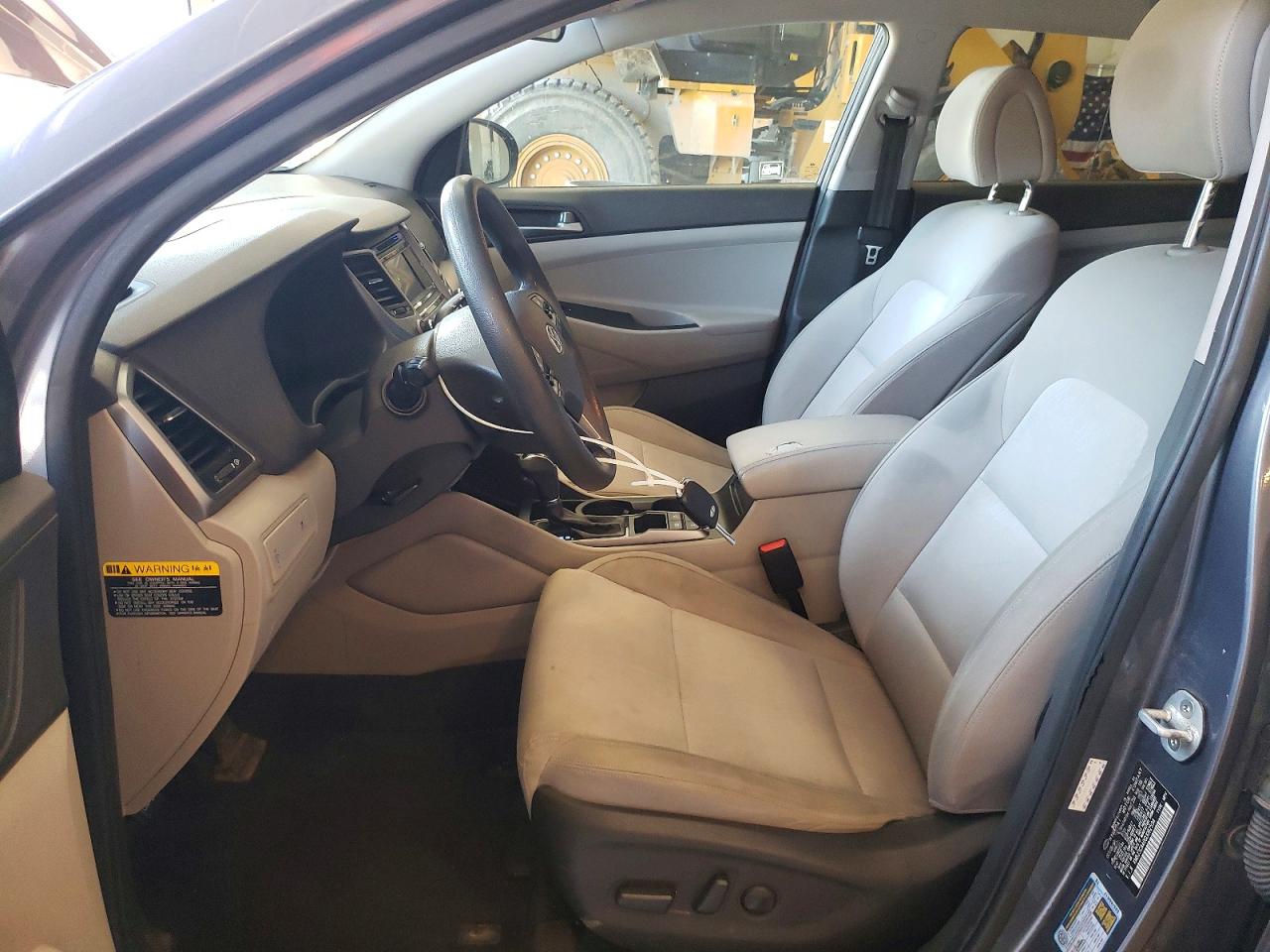2016 Hyundai Tucson Se Gray vin: KM8J3CA40GU092594