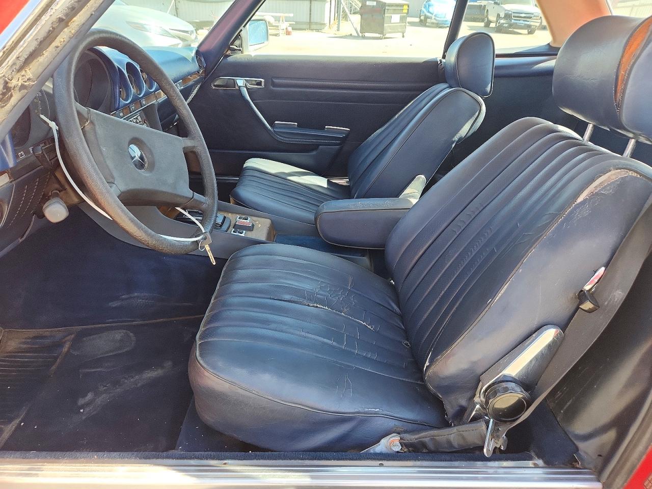 1980 Mercedes-benz Sl Sl450 Red vin: 10704412058527
