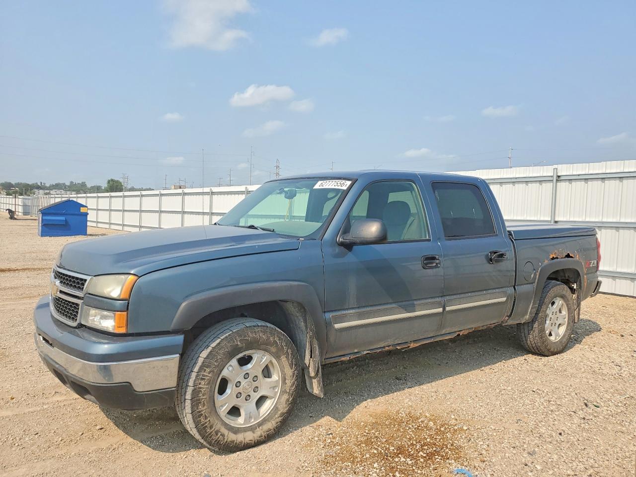 2006 Chevrolet Silverado K1500 Gray vin: 2GCEK13T861249817