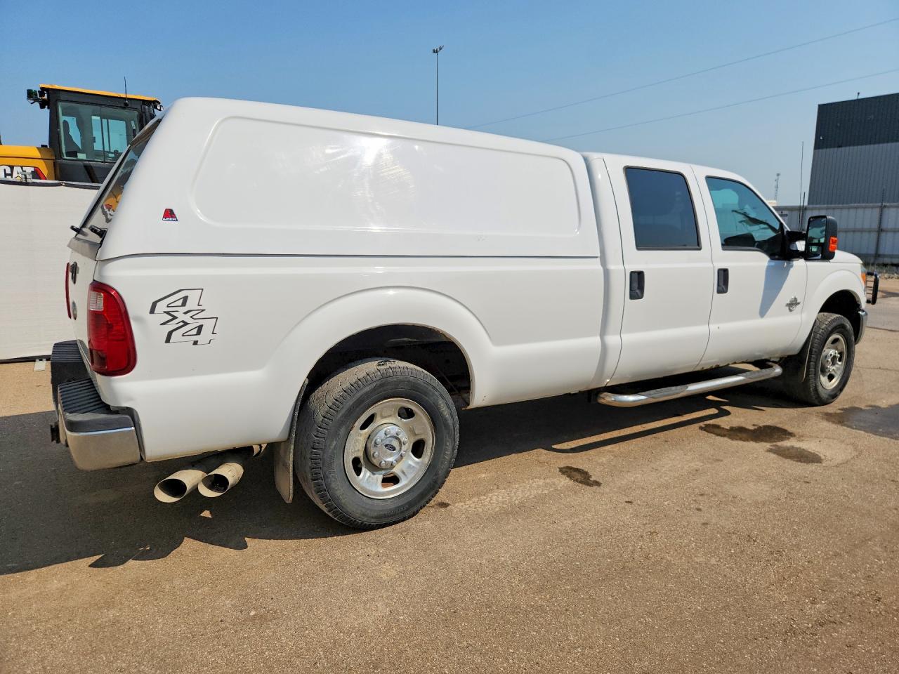 2012 Ford F250 Super Duty White vin: 1FT7W2BT5CEB19699